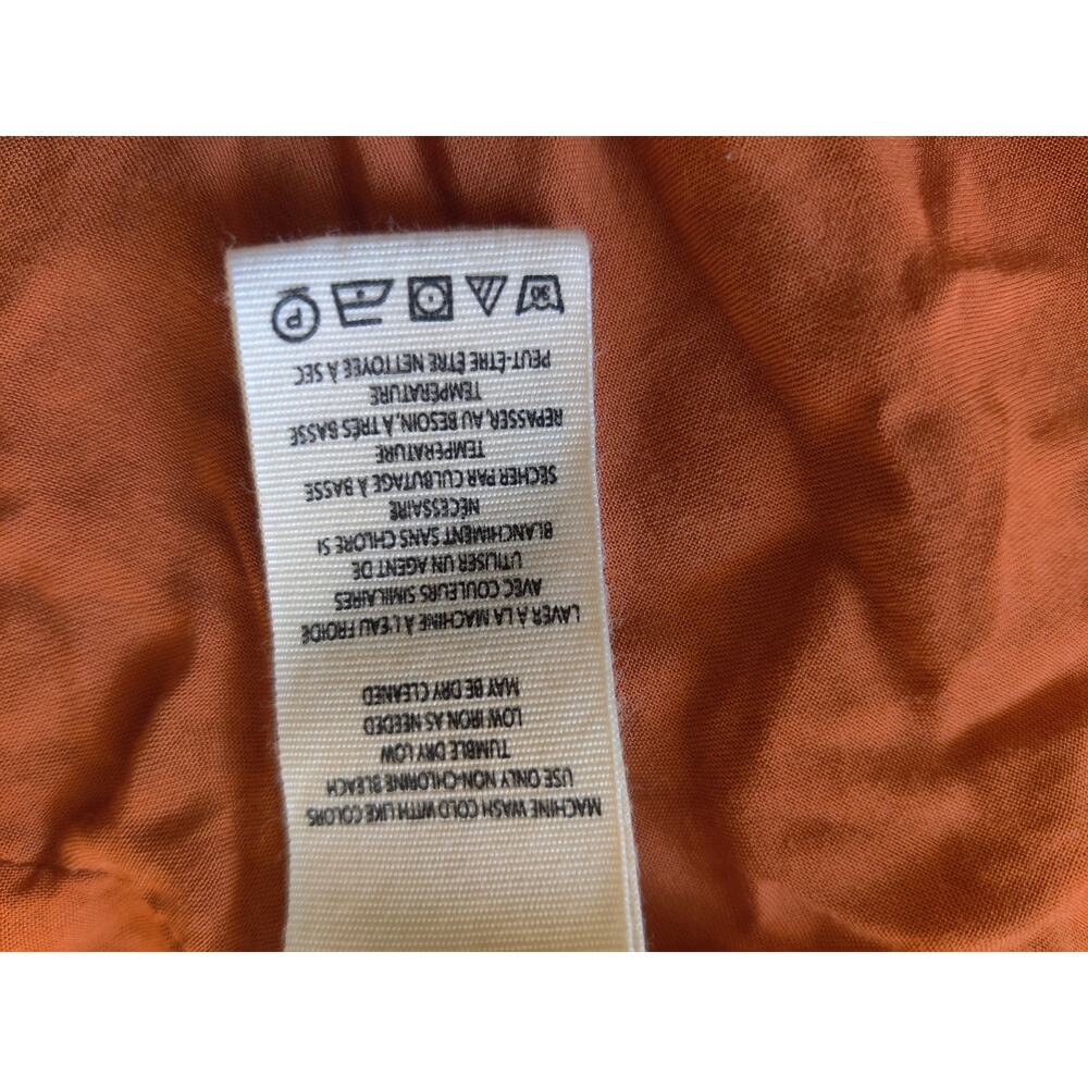 Free People Rust Orange Wrap Mini Dress - Picture 5 of 8